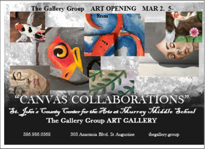 "Canvas Collaboration" Murray Middle School Student Art Exhibit @The Gallery Group