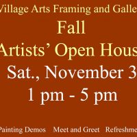 Gallery 4 - Carol Grice Curran and Regina Holderness October Featured Artists at Village Arts Framing