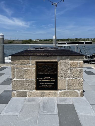 Memorial to St. Augustine Shrimpers & Boat Builders