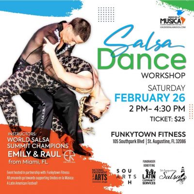 Salsa Workshop with World Champions Emily & Raul