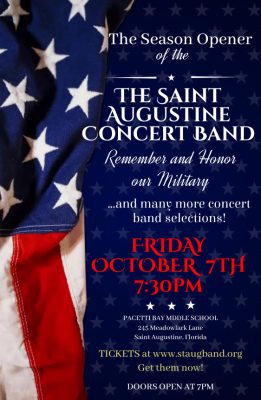 Saint Augustine Concert Band Fall Concert