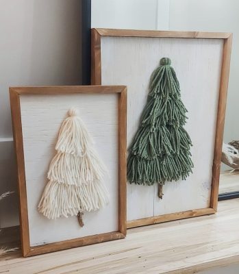 Mini Retreat: DIY Tassel Christmas Tree
