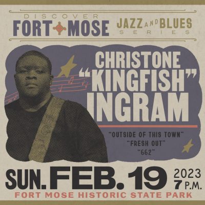Fort Mose Jazz & Blues Series: Christone “Kingfish” Ingram