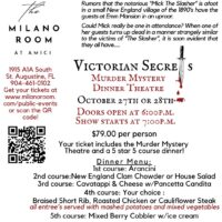 Victorian Secrets - Murder Mystery Dinner Theater
