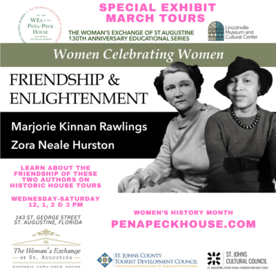 Women’s History Month — The Friendship of Zora Neale Hurston & Marjorie Kinnan Rawlings