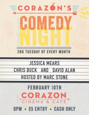 Comedy Night at The Corazon