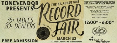 ToneVendor presents the Spring 2015 St. Augustine Record Fair