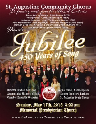 Jubilee! 450 Years of Song - St. Augustine Community Chorus Concert