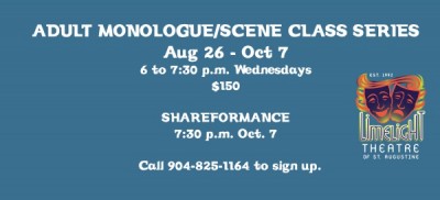 Adult Monologue/Scene Classes at Limelight Theatre